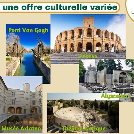 Maison Du Bibliothécaire - Vacances-arles Camargue Arlés